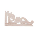 European Style Exquisite Classic Wood Carved Applique Furniture Home Door W