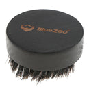 Black Wood Beard Mustache Facial Hair Brush Grooming Tool for Men Barber
