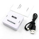 1080P Full HD HDTV Audio VGA to HDMI Video Converter Adapter Box for Laptop PC