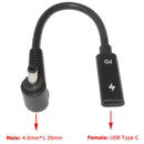 40135 Famle To Type-C With Chip Laptop Adapter Power Charger Connector