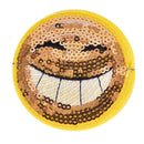 6pcs/set Embroidery Sequined Patches Smile Face Iron On Patches AppliqueME