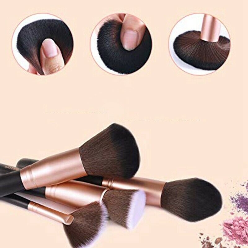 Professional Makeup Brush Set 16Pcs Make Up Brushes Premium Synthetic Found T1D8