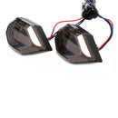 2pcs 12V  LED Arrow Indicator Turn Signal Light for Motorcyle Yellow Blue Li BX
