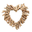 Modern Heart-shaped Driftwood Hanging Ornament Decoration Wall Decor DIY Crafts