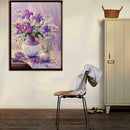 Romantic Flowerpot 5D Diamond DIY Painting Craft Kit Home Decor Ornament