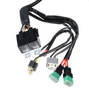 Double High and Low Beam Vehicle Relay Harness H4 9003 with Insulated Ceram