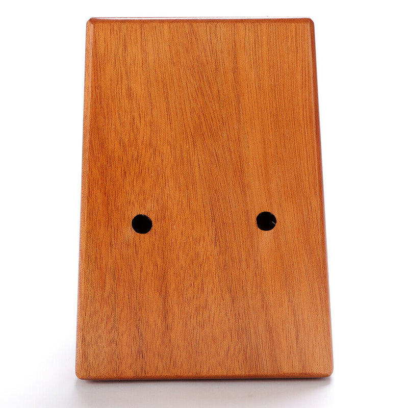 17-Key Thumb Finger Piano African Mbira Mahogany Wood Kalimba (Letter)