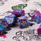 21PCS Double Color 7-die Dice 16mm fit DND MTG RPG Board Games Toys Supplies