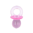 30pcs Clear Pink Pacifiers Charms -New Baby Shower Party Favor/ Home Decors