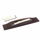 Rosewood Guitar Bridge Adjustable Shaft Saddle Nut Set For Folk Acoustic Guitar