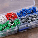 400pcs Wire Copper Crimp Connector Insulated Cord End Terminal 22-10AWG Kit