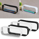With Zipper Travel Makeup Pouch Office School Pencil Bag Storage Case Portable