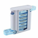 28 Compartment Pill Box 7 Day Weekly Medicine Storage Organizer Container Case