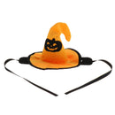 Christmas Pumpkin Cat Hat Small Pet Dog Ornament Halloween Trick Treat Cap