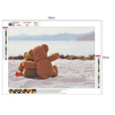5D DIY Full Drill Diamond Painting Wonderful View Cross Stitch (Bear 04)
