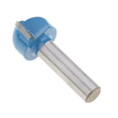 Carpentry 19mmx8mm Round Shank Core Box Router Bit Carbide Shaker Cutter