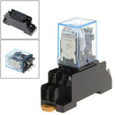 PYF08A AC  220/240 V Bobina Power Relay DPDT MY2NJ 8 Pin With Base New