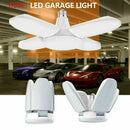 LED Garage Shop Work Lights 60W 5400lm E27 Home Ceiling Lamp Deformable Fix Y0P2