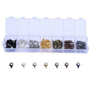 12x6mm 140pcs Fashion Jewelry Findings Lobster Clasp Hooks for Necklace
