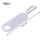 10Pcs Sim Card Tray Removal Pin Eject Opener Tool for Smartphones Tablets FT