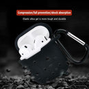 Shockproof Earphone Protective Cover Soft Silicone Case for Airpods (Black)