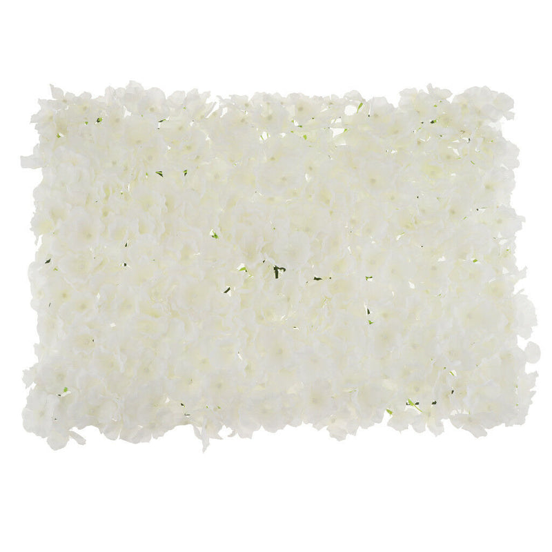 Romantic Artificial Hydrangea Silk Flower Wall Panel Photography Backdrop