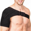 20*5cm Adjustable Heated Shoulder Wrap Support Brace Pain Belt Therapy O3U7