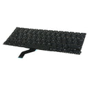Black Plastic Notebook Keyboard for Macbook A1425, Small Enter Key, UK Layout