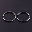 40Pcs Colorful Stainless Steel Nose Rings Piercing Lip Hoop Piercing Jewelry sp