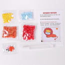Animal Kids Child Handmade DIY Button Painting Craft Stickers Pictures Kits