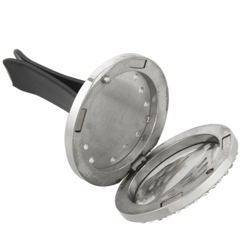 Car Air Freshener Essential Oil Diffuser Clip - 316L Stainless Steel Natura I8C6
