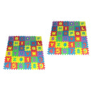 72Pcs Toddlers Baby Foam Mat Alphabet & Number Learning Puzzle Interlocking