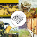 Bee Cage Prisoner Stainless Steel Queen Beekeeping Tools Equipment Accessor I3F0