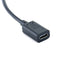 Mini USB Male to Type-c Female Charge Data Adapter Cable Cord JR