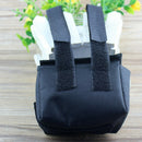 Nylon Case Holder Storage Bag for Bike Head Light 4x18650 Battery Pack Black