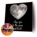 5D DIY Full Round Drill Diamond Painting Word Embroidery Picture (L2173)
