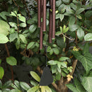 5 Tubes Wood Metal Aluminum Wind Bell Chimes Hanging Home Decoration Crafts Wind