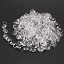 5 Metre Chandelier Crystal Clear Octagon Sun Catcher 14mm With Chrome Conne