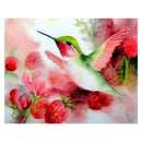 5D DIY Full Drill Diamond Painting Magpie Flower Cross Stitch Embroidery (A