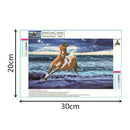 5D DIY Diamond Painting Running Horse Cross Stitch Embroidery Rhinestones