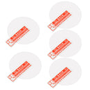 5Pack 9H Tempered Glass Screen Protector Guard Film For Ticwatch 2 Bracelet
