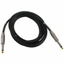 3 Meter Guitar Cable Bass Electric Jack Cord Plug Low Noise Black M9F7