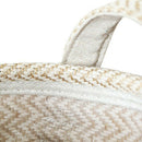 Woven Storage Basket Hemp Rope Flower Pot Dirty Clothes Laundry Hamper With