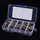 100x 250V 0.25-6A Quick Blow Glass Tube Fuses 5x 20mm Assortment Kit Tube Fu BX