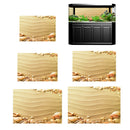 Aquarium Background Seashell Poster Fish Tank Wallpaper Ornament 61x30cm
