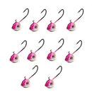 Fish Shape Head Lead Fishing Jig Single Hook Set Soft Bait Lure Carp Fishho A4S9