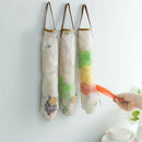 creative home hollow breathable hanging storage bag of garlic onion hangerBX