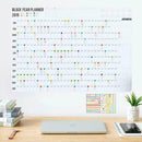 2020 Year Planner Wall Chart+Calendar+Holidays Office Office FGOO U5I1