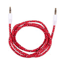 1M 3.5mm Stereo Male to Male Jack Aux Cable Audio Auxiliary Lead For Phone  I4R3