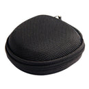 Black Carrying Hard Case Storage Bag Hold for Earphone Headphone Headset Earbuds